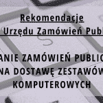 rekomendacje dotyczące zamówień publicznych